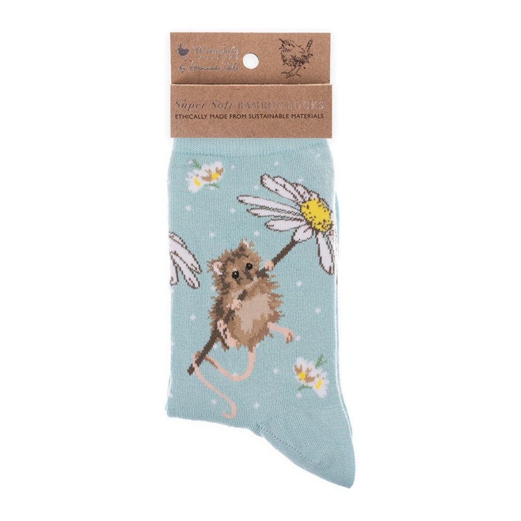 Motivsocken - Maus- Wrendale Designs - Damensocken - 37-42 Motivsocken - Maus- Wrendale Designs - Damensocken - 37-42