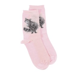 Motivsocken - Katze - Wrendale Designs - Damensocken - 37-42