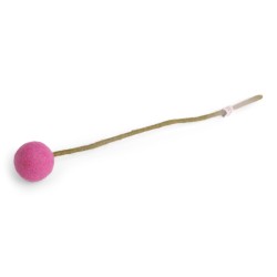 Gry & Sif Filzblume, 3 cm, Pink
