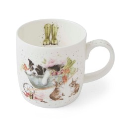 Wrendale Design Tasse  - sleeping on the job- 0.3 ltr.