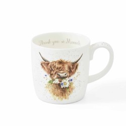 Wrendale Design Becher Highland Rind 0.4 ltr.