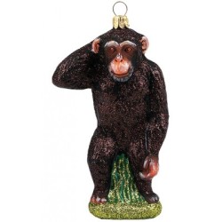 Christbaumschmuck Schimpanse stehend