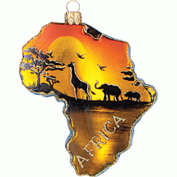 Weihnachtsschmuck Afrika