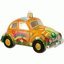 Christbaumschmuck Hippie Auto