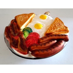 Christbaumschmuck amerikanisches Frühstück