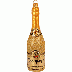 Christbaumschmuck Champagne
