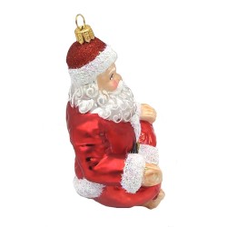 Christbaumschmuck Yoga Santa