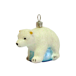 Christbaumschmuck - Hanco - Eisbärbaby - 5,3 cm