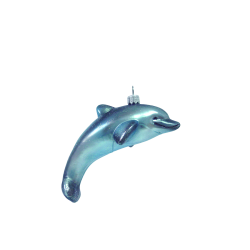Christbaumschmuck - Hanco - Delphin - 11,5 cm