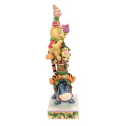 Disney Traditions - Jim Shore - i-Aah, Tigger, Winnie Puuh und Ferkel