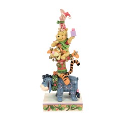 Disney Traditions - Jim Shore - i-Aah, Tigger, Winnie Puuh und Ferkel