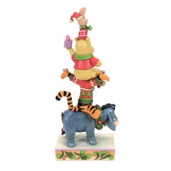 Disney Traditions - Jim Shore - i-Aah, Tigger, Winnie Puuh und Ferkel