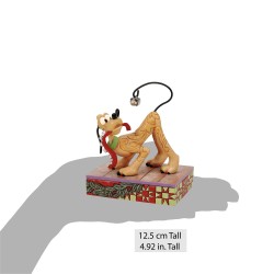 Disney Traditions - Jim Shore -  Jolly Jingle Tail - Pluto